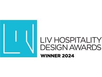 BERGEBLICK: Ihr Hotel in Bad Tölz LIV Hospitality Design Awards Gewinner 2024 Logo